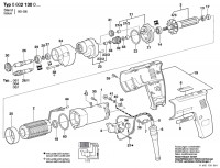 Bosch 0 602 130 061 GR.57 High Frequency Drill Spare Parts